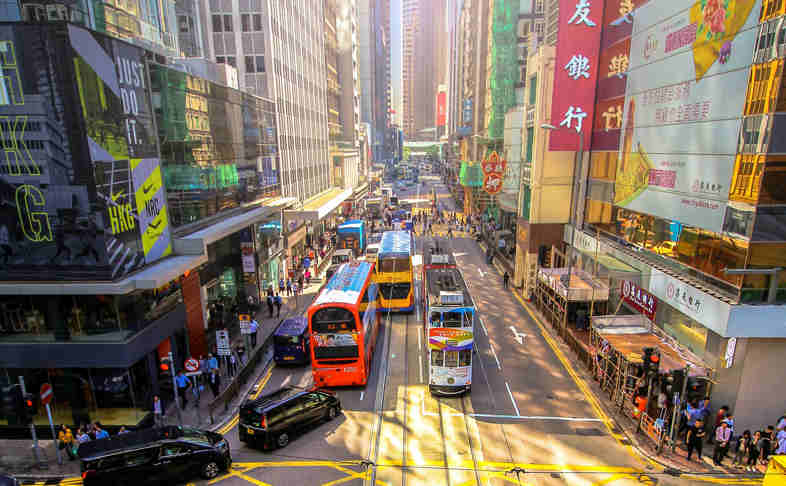 Hong Kong's street