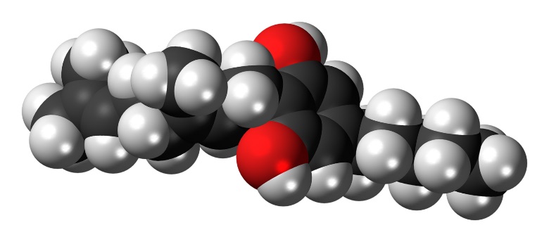 cannabigerol molecule present in Zkittles CBG 