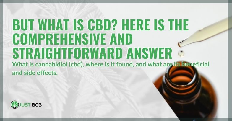 Here is an exhaustive explanation of what CBD is