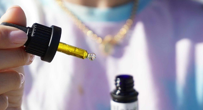CBD oil rich in cannabinoids